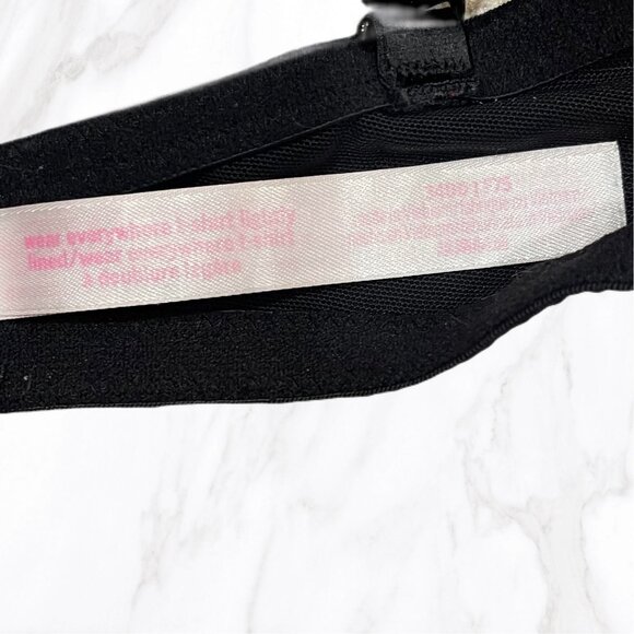 VS Pink Women's Wear Everywhere Lightly Lined T Shirt Bra in Black, Size 34DD - Picture 7 of 7